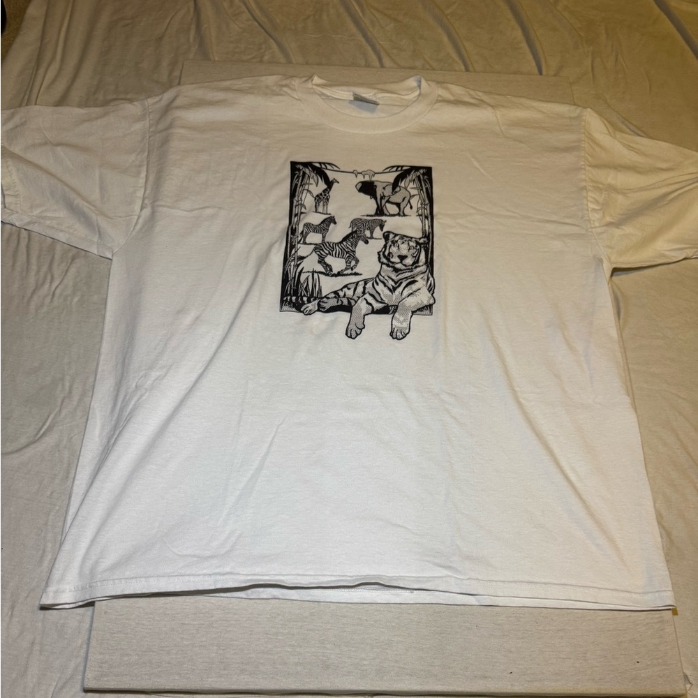 Jerzees White Heavyweight Blend T-Shirt
